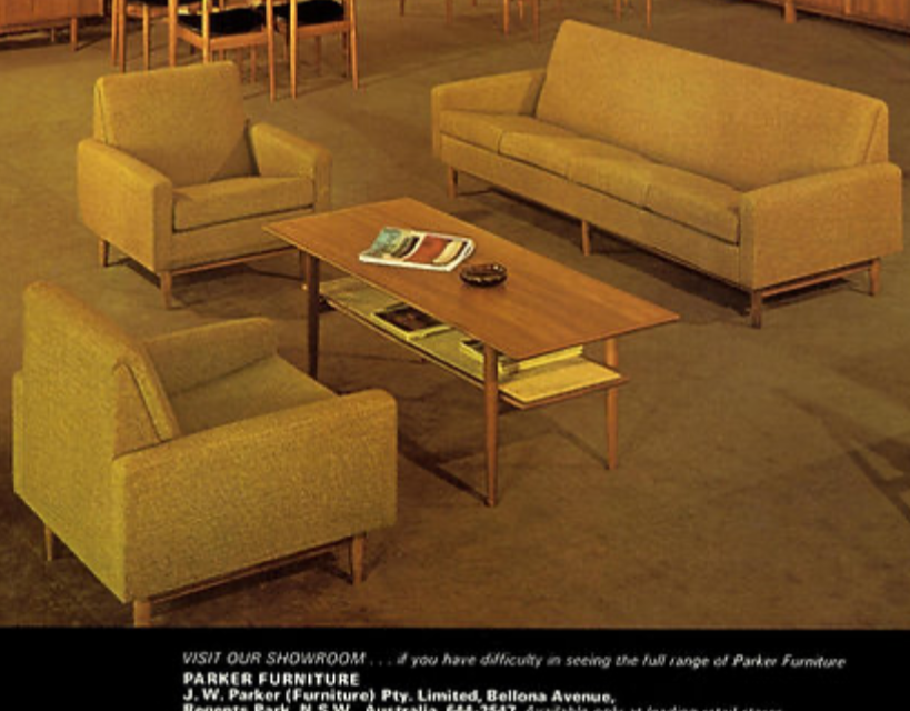 Mid Century Parker 133 arm chair seat custom order upholstery