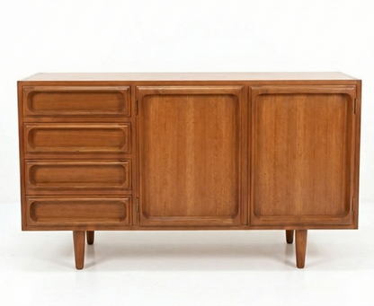 Chiswell Teak Sideboard & LP Record Cabinet — 1970s