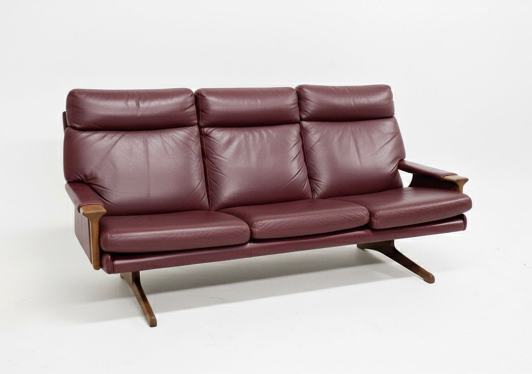 Mid Century Tessa 21 Fred Lowen Australian 1970s three seater Custom Order Leather