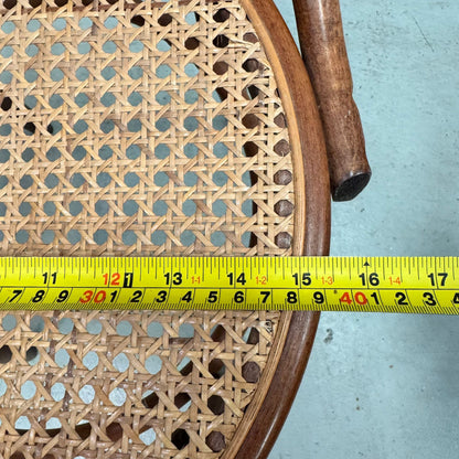 Mid Century Bentwood rattan and timber chair