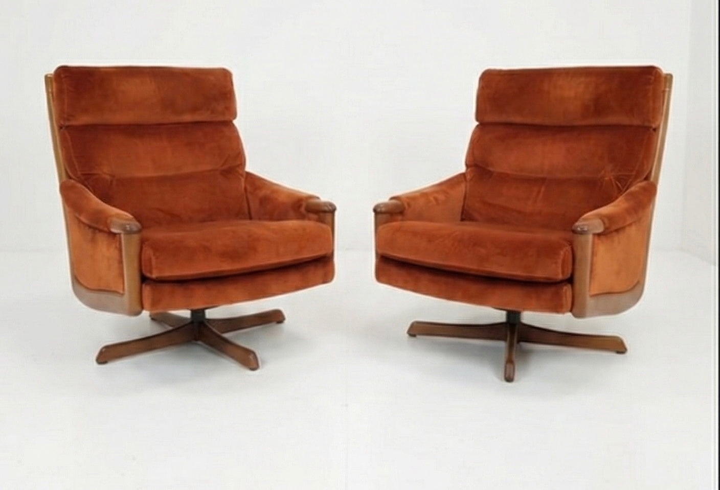 Mid Century Chiswell swivel armchair retro vintage Custom Order