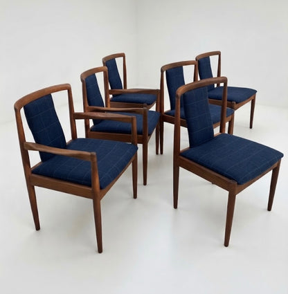 Mid Century Parker teak chairs SET Number 88 & 89 Custom Order 4 week lead time