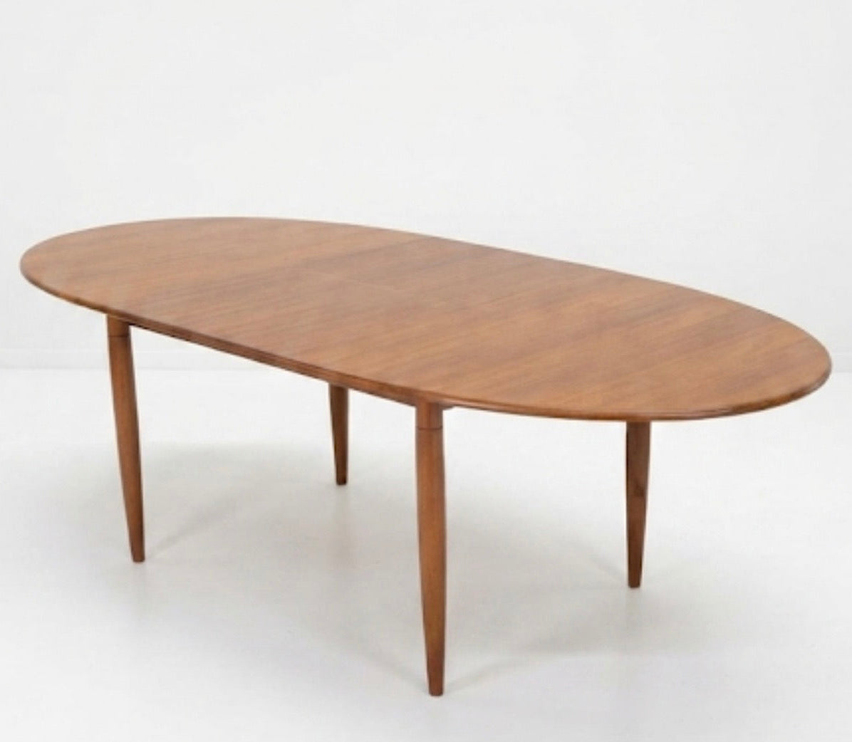 Burgess Oval Teak Extension Table — Custom Order