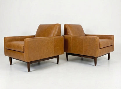 Mid Century Parker 133 arm chair seat custom order upholstery