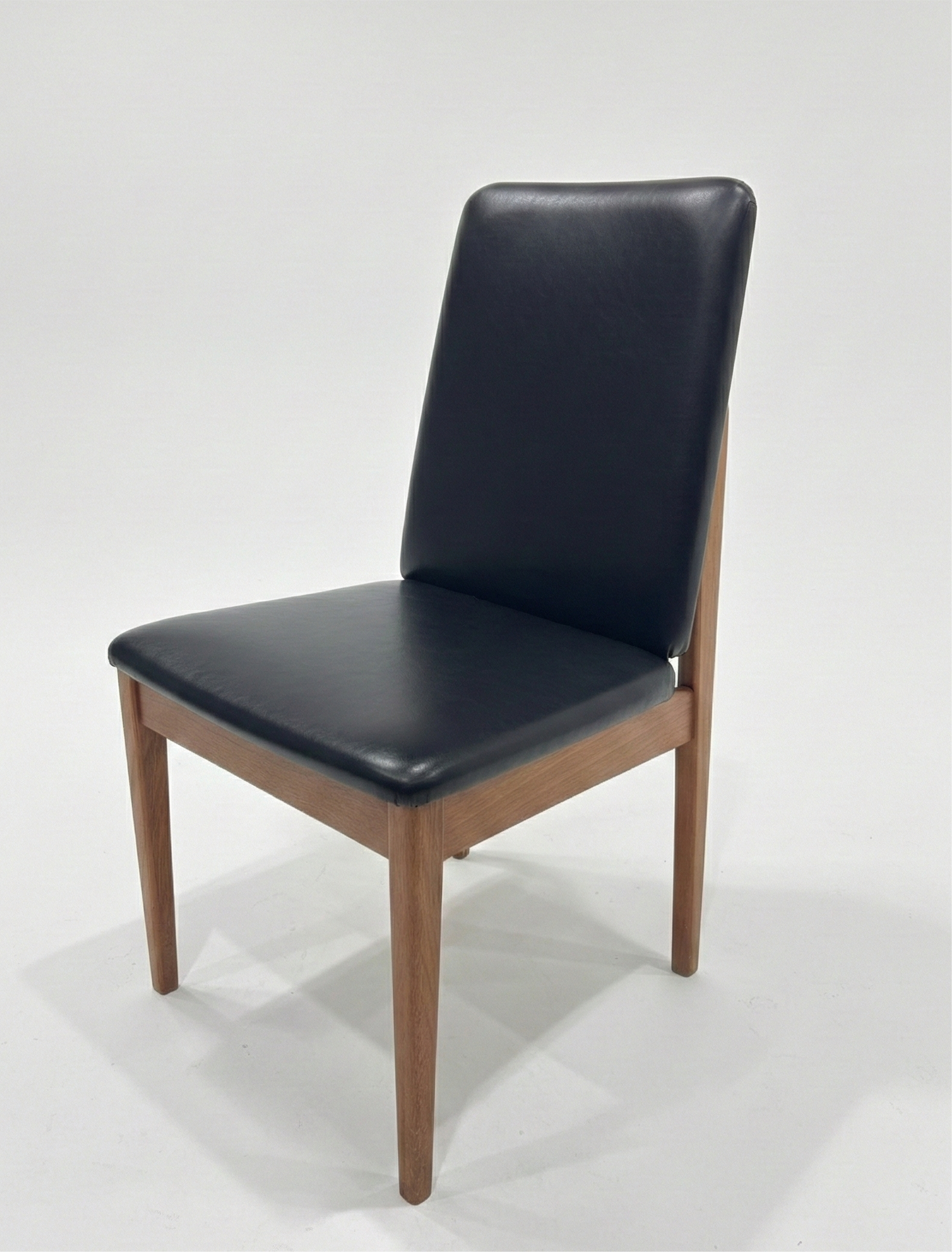 Mid Century Noblett teak chairs Custom Set of 6 Upholstery 3-4 week lead time