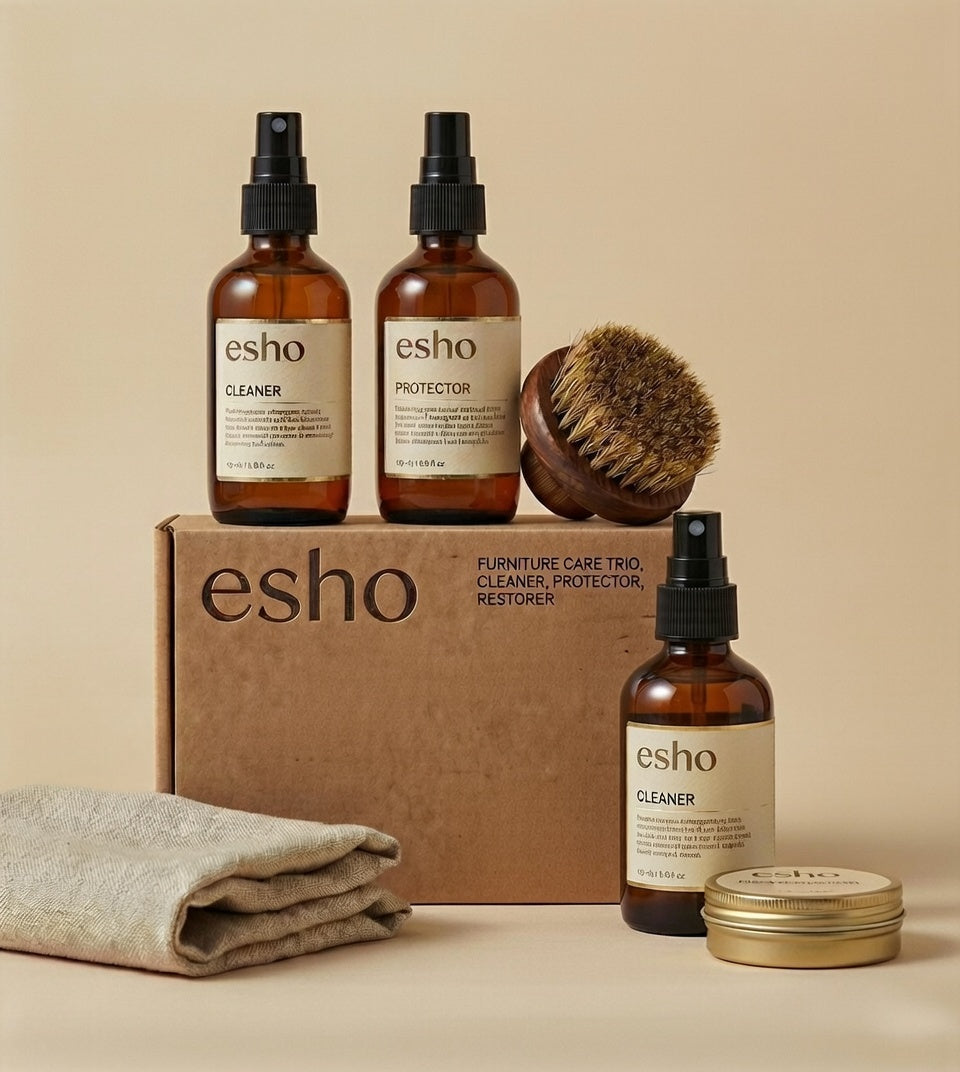 Mid-Century Furniture Care Pack - Fabric, Protect & Polish