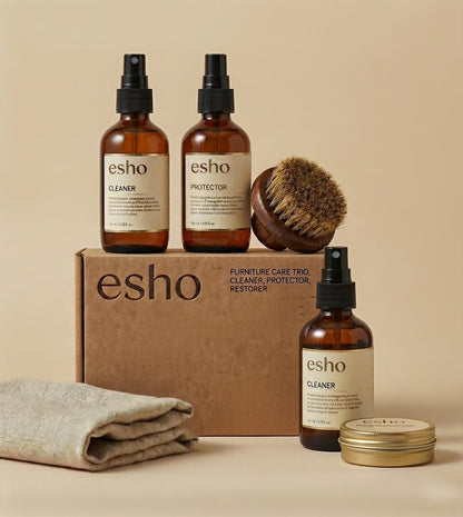 Mid-Century Furniture Care Pack - Fabric, Protect & Polish