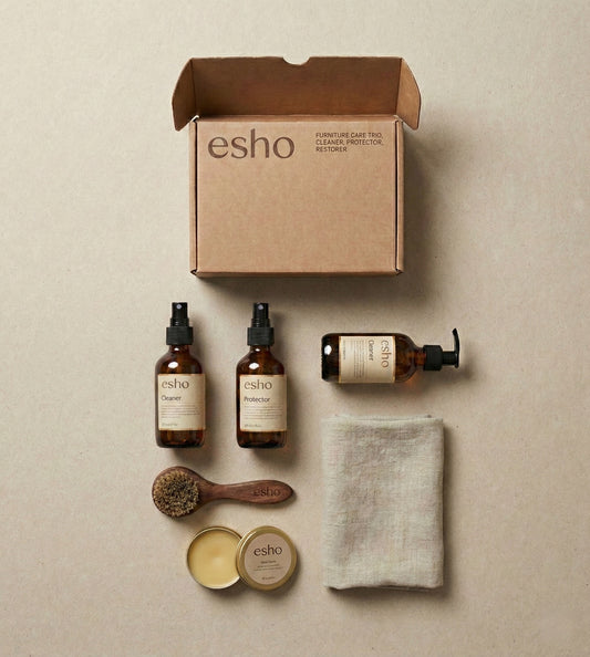 Mid-Century Furniture Care Pack - Fabric, Protect & Polish