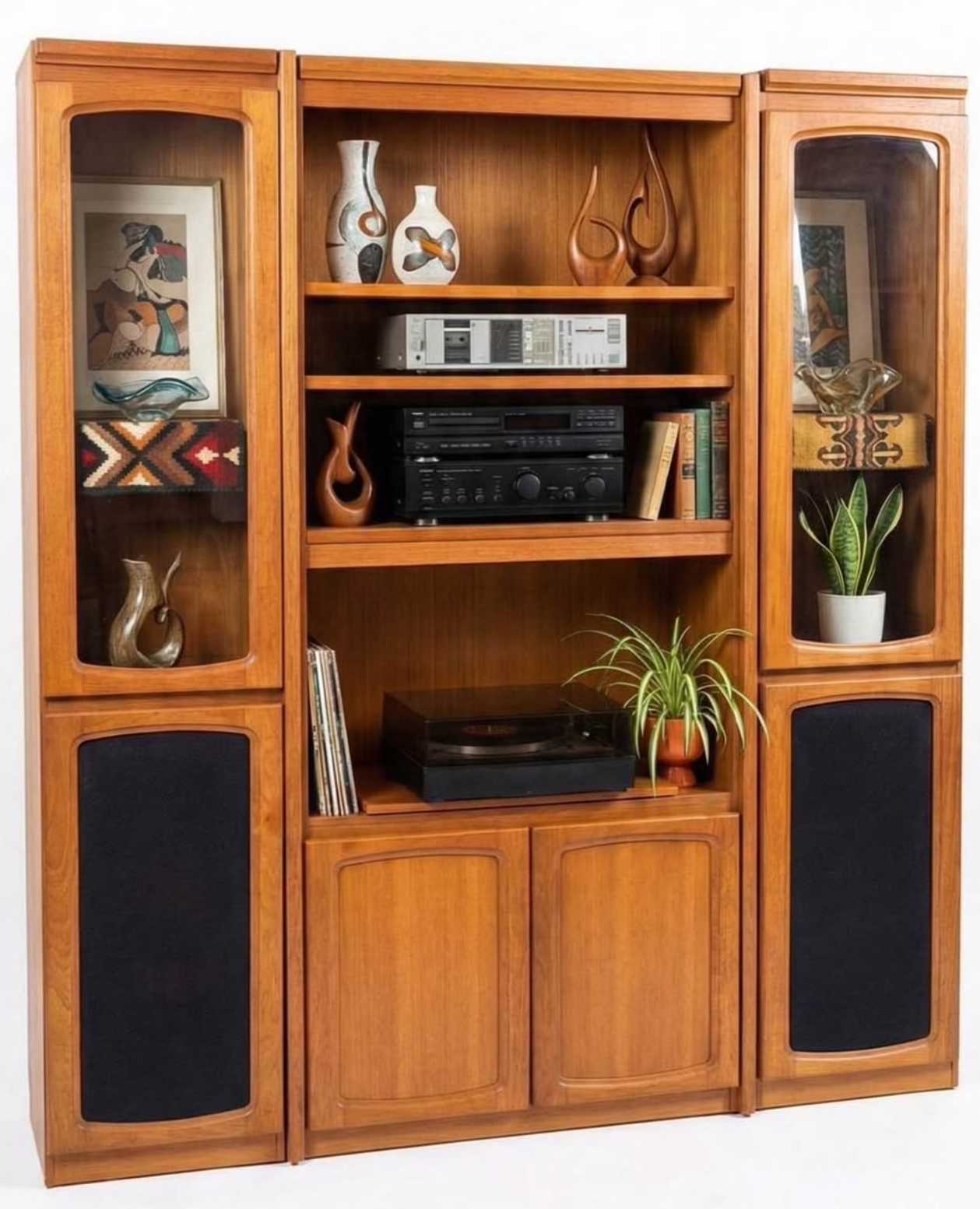 Mid Century Chiswell entertainment unit three piece