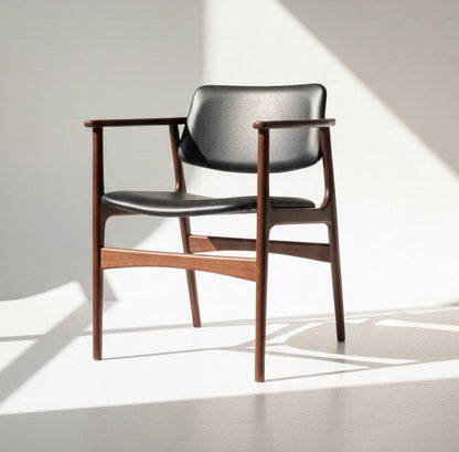 Armchair model "Lene" Arne Vodder  Rosewood & leather chair