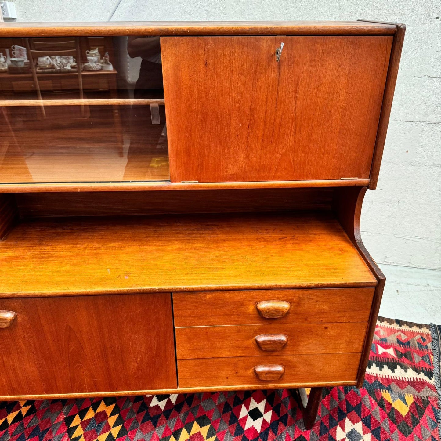 Mid Century Modern Teak Hutch by G Plan