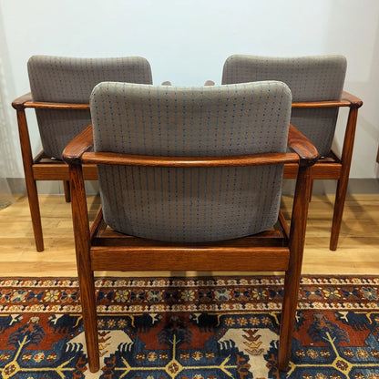 Set of Three Home/Business Timber Frame Armchairs